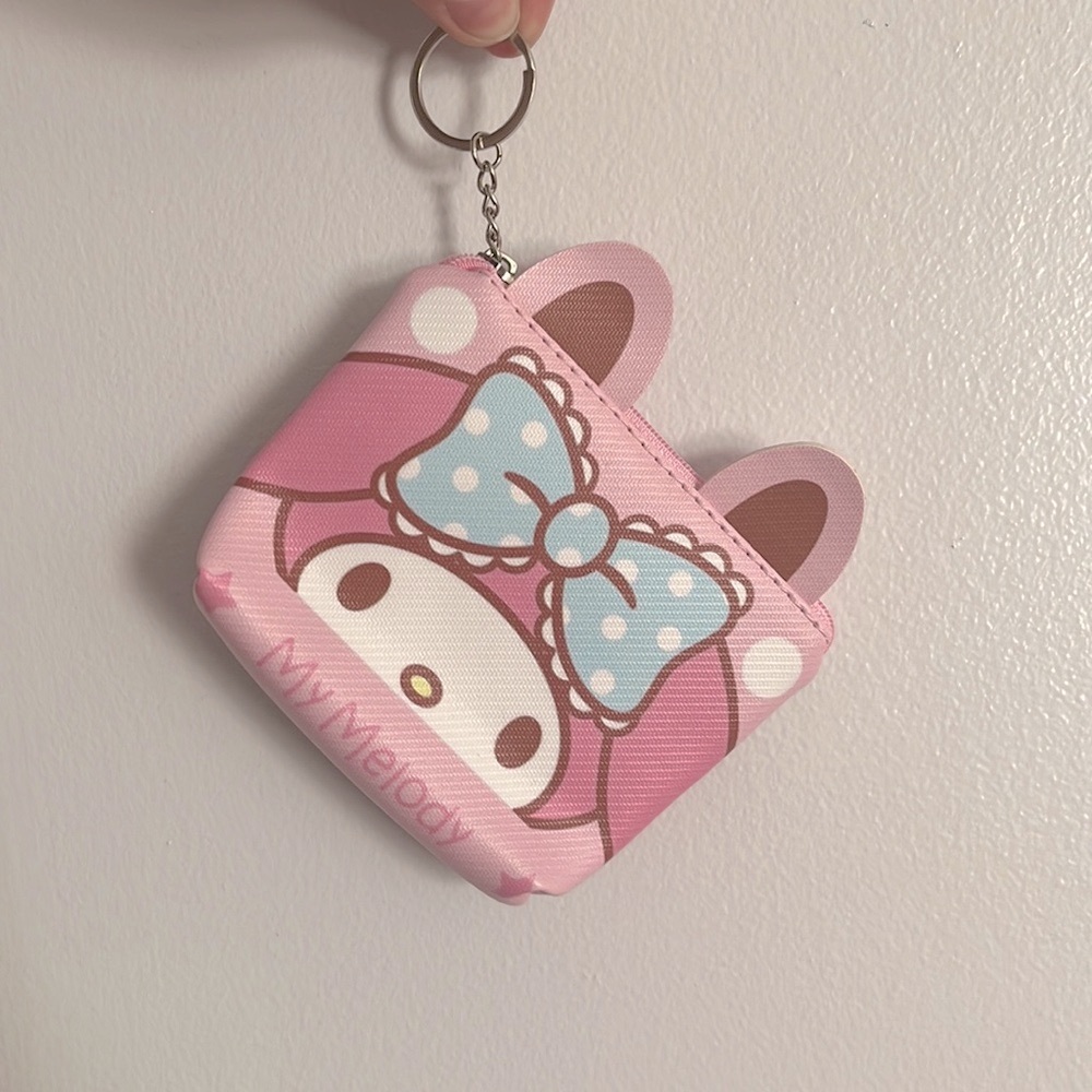 5/$25 💖 My melody keychain coin purse